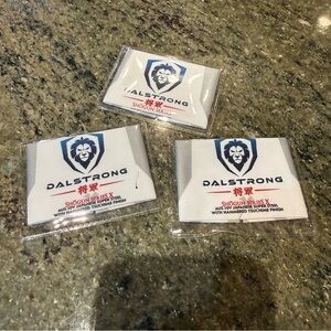 (3) Dalstrong Shogun Series Microfiber Cleaning Cloth Knife Care Polishing Lot